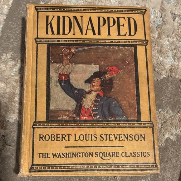 Collectible Vintage “Kidnapped” by Robert Louis Stevenson with 1928 Dedication